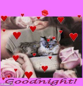 And here's sum goodnite kisses fur you.